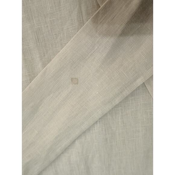 Linen Tie Sash Mango MNG Maxi Dress Size Medium NWT Beach Wedding Party Vacation - Picture 4 of 12